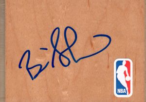 Indiana Pacers Coach Brian Shaw Signed Floorboard