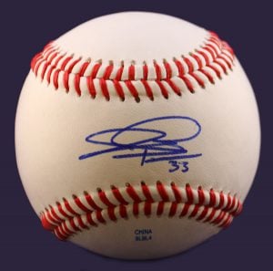 Miami Marlins Jacob Turner Signed Baseball