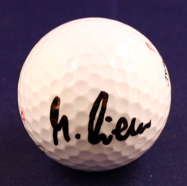 Marcel Siem Signed Golf Ball