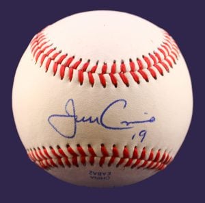 Florida Marlins Jeff Conine Signed Baseball