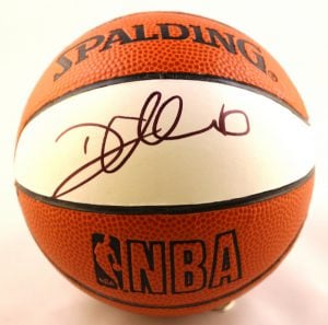Brooklyn Nets Deron Williams Signed Mini Basketball