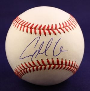 Miami Marlins Casey McGehee Signed Authentic MLB Baseball