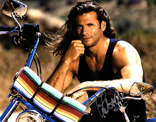 Renegade Actor Lorenzo Lamas Signed 8x10 Photo