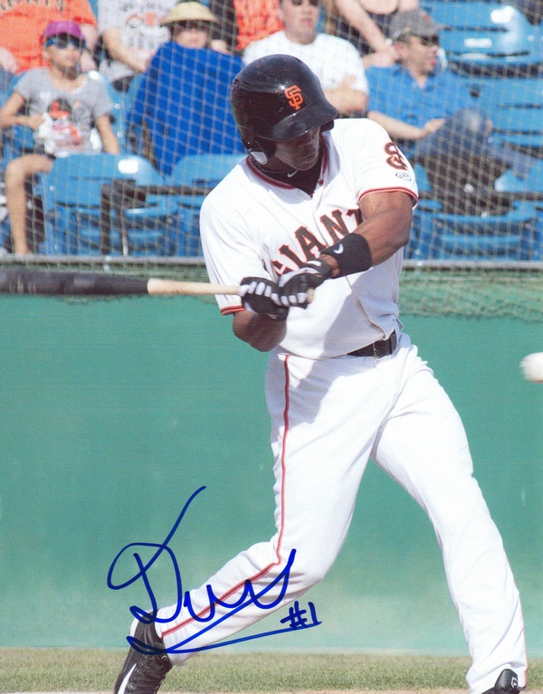 San Francisco Giants Daniel Carbonell Signed 8x10 Photo