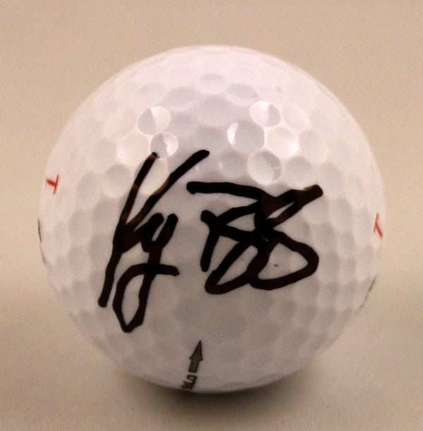 Golfer Keegan Bradley Signed Golf Ball