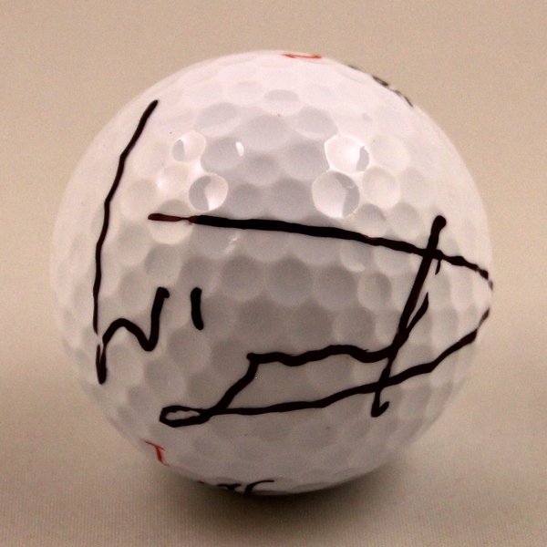 Golfer Luke Donald Signed Golf Ball
