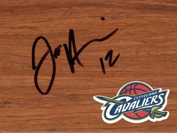 Cleveland Cavaliers Joe Harris Signed FloorBoard