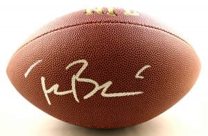 Minnesota Vikings Teddy Bridgewater Signed Full Size NFL Composite Football