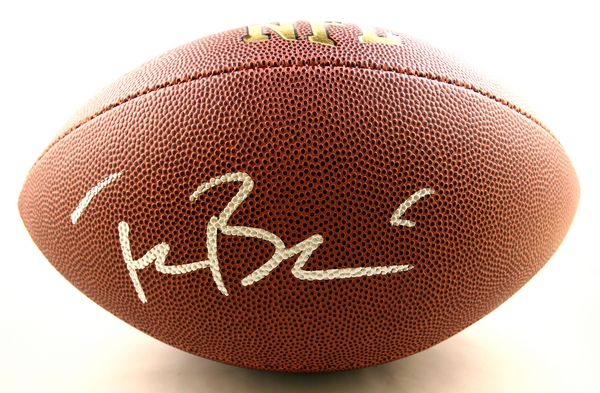 Minnesota Vikings Teddy Bridgewater Signed Full Size NFL Composite Football