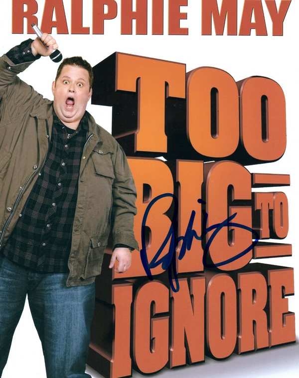 Ralphie May Last Comic Standing Signed 8x10 Photo