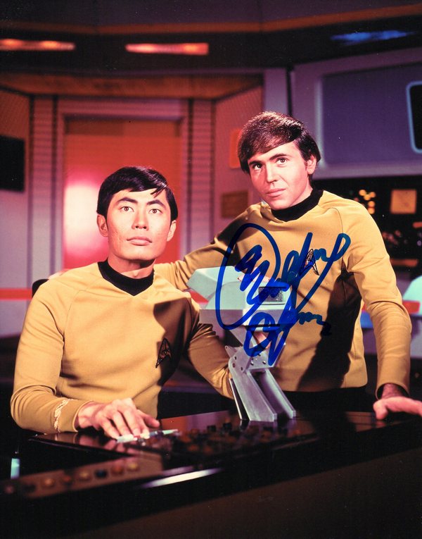 Walter Koenig Star Trek Pavel Chekov Signed 8x10 Photo
