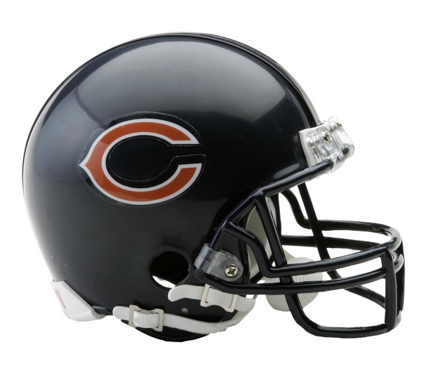 Chicago Bears Riddell UnSigned Mini Helmet