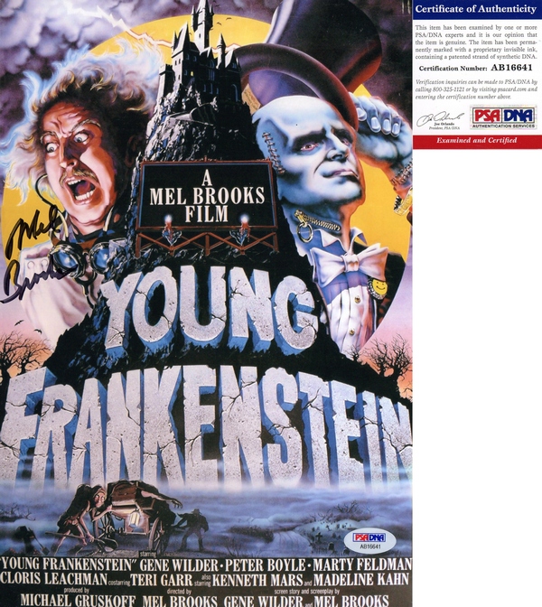 Mel Brooks Signed 8x12 Photo Young Frankenstein PSA/DNA Authenticated
