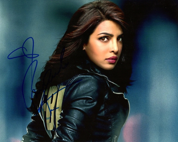 Priyanka Chopra Signed 8x10 Photo Quantico