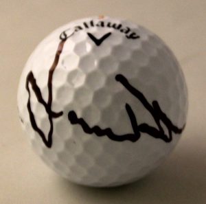 Golf Jamie Donaldson Signed Golf Ball