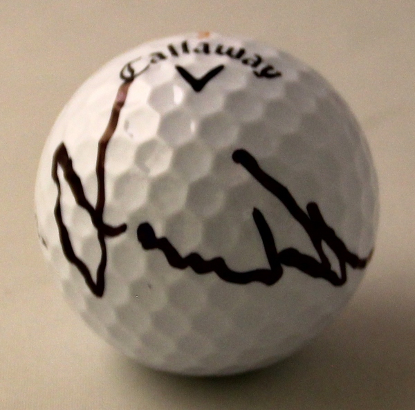 Golf Jamie Donaldson Signed Golf Ball