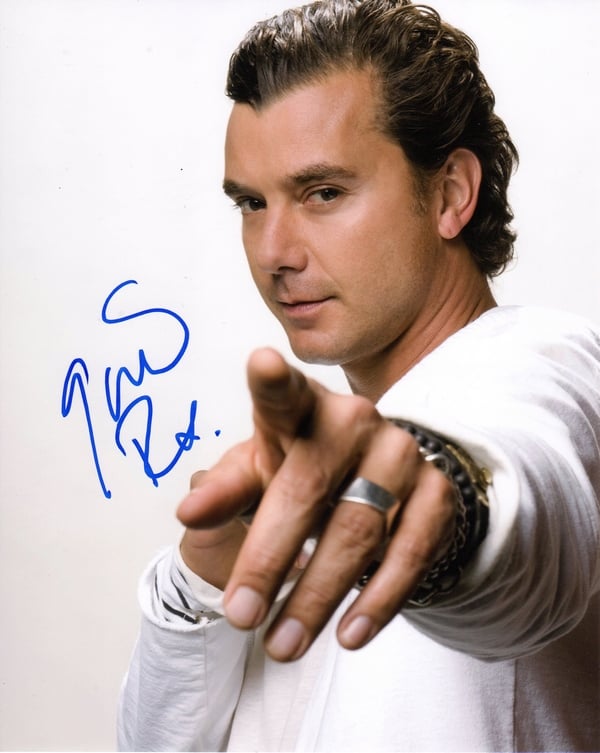 Gavin Rossdale Signed 8x10 Photo Lead Singer Bush Band