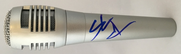 Sofia Carson Signed Microphone Love Is The Name