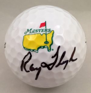 Masters Champion Raymond Floyd Signed Masters Golf Ball