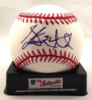 New York Mets Steven Matz Signed Authentic MLB Baseball