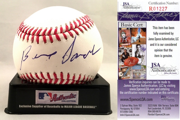 Senator Bernie Sanders Signed Authentic MLB Baseball 2016 Presidential Candidate JSA Authenticated