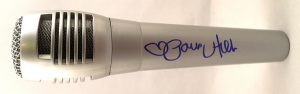 Paris Hilton Signed Microphone
