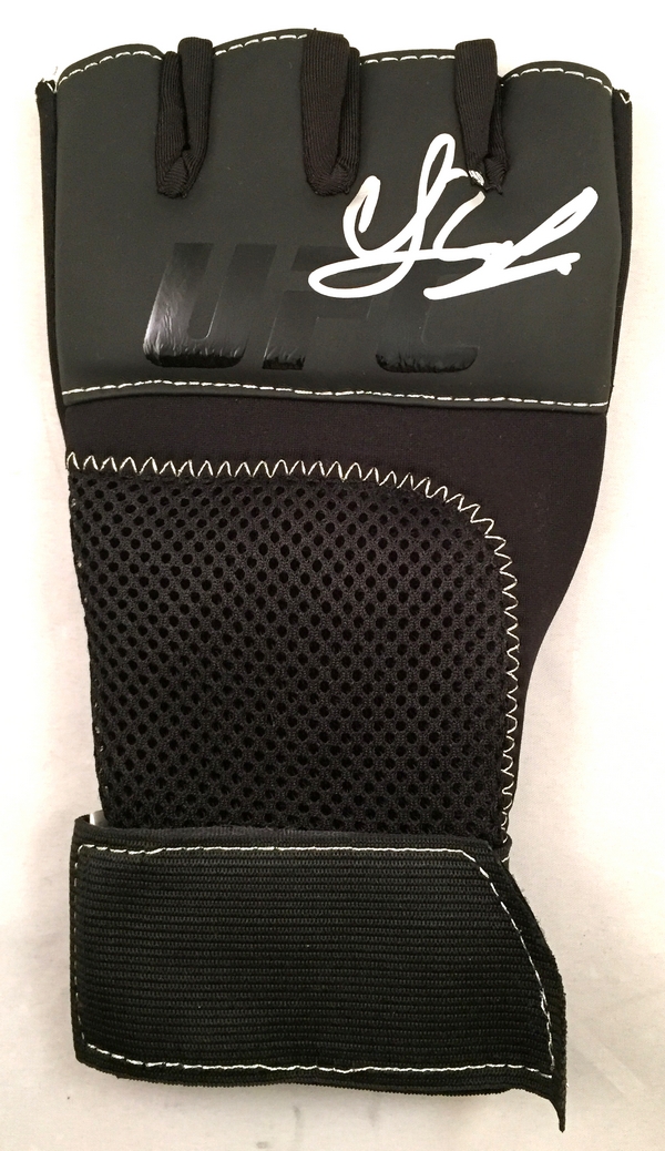 Yoel Romero Signed UFC MMA Glove