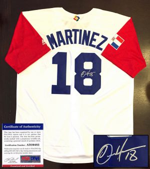 Carlos Martinez Signed WBC Jersey Dominican Republic St. Louis Cardinals PSA/DNA