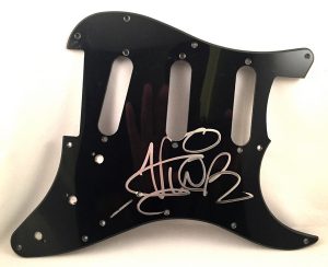Vanilla Ice Signed Electric PickGuard Ice Ice Baby