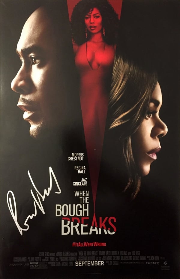 Regina Hall Signed Poster When The Bough Breaks