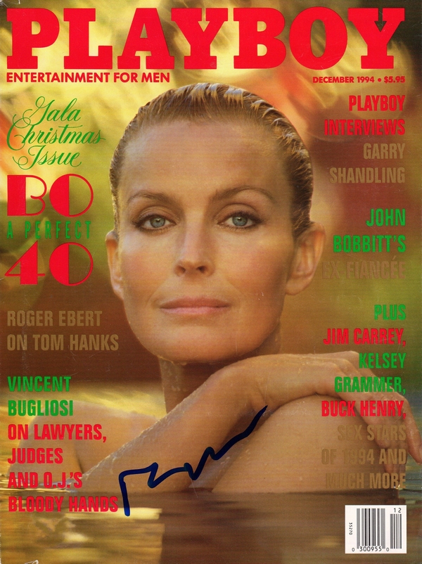 Bo Derek Signed Playboy Magazine PSA/DNA