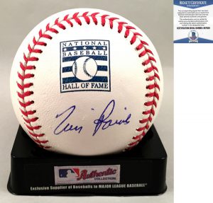 Montreal Expos Tim Raines Signed HOF Baseball Beckett BAS