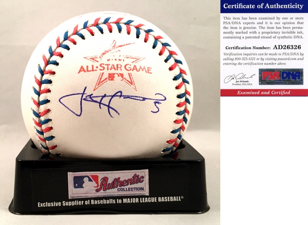 Pittsburgh Pirates Josh Harrison Signed 2017 All Star Baseball PSA/DNA