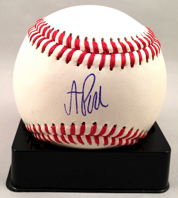 Oakland As Andrew A J Puk Signed Authentic MLB Baseball