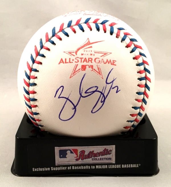 Cincinnati Reds Zack Cozart Signed 2017 All Star Baseball