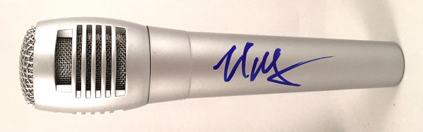 Nicky Jam Signed Microphone