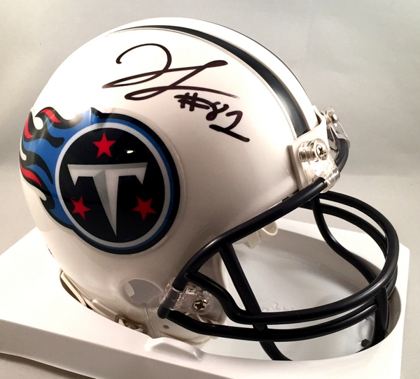 Tennessee Titans Jonnu Smith Signed Mini Helmet