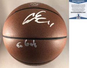 Chicago Bulls Lauri Markkanen Signed Basketball Beckett BAS