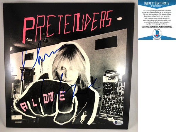 Pretenders Chrissie Hynde Signed Vinyl LP Album Beckett BAS