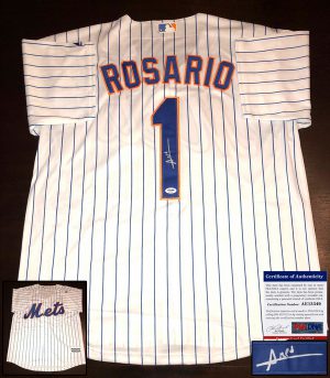 New York Mets Amed Rosario Signed Jersey PSA/DNA