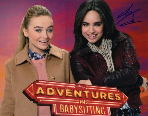 Sofia Carson Signed 11x14 Photo Adventures in Babysitting