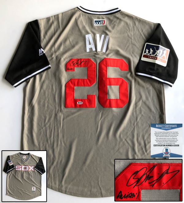 Chicago White Sox Avisail Garcia Signed Jersey Beckett BAS