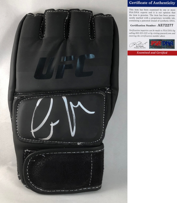 UFC Conor McGregor Signed MMA Glove 3 PSA/DNA Memorabilia For