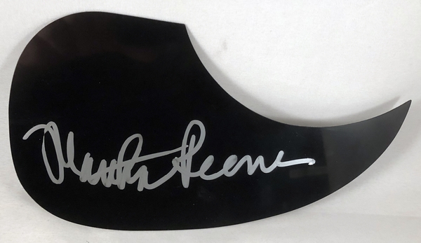 Martha Reeves and The Vandellas Signed Acoustic PickGuard 4 PSA/DNA