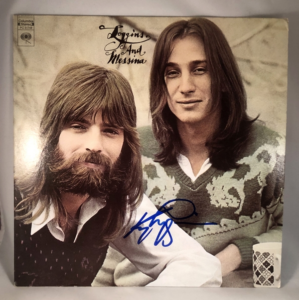 Kenny Loggins Signed Vinyl LP Album Loggins Messina