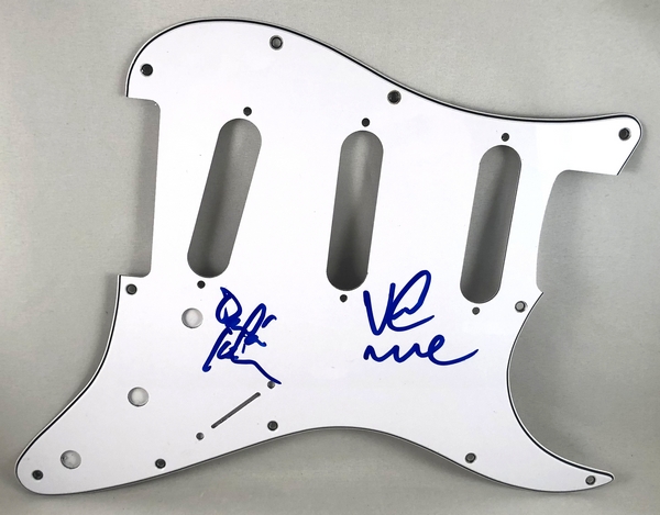 Verdine White Ralph Johnson Signed Electric PickGuard Earth Wind Fire