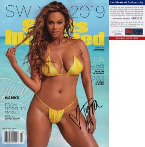 Tyra Banks Signed Magazine 2019 Sports Illustrated Swimsuit Issue PSA/DNA