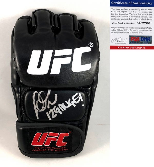 UFC Paige VanZant Signed MMA Glove PSA/DNA