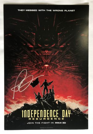 Jessie Usher Signed 13x19 Poster Independence Day Resurgence