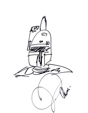 Daniel Logan Signed 8.5x11 Sketch Star Wars Boba Fett